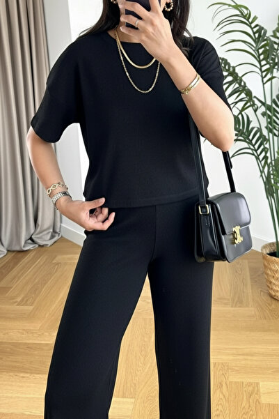 ruNadeS Γυναικείο Σετ Φόρμας Καλοκαιρινό Stretchy Twill