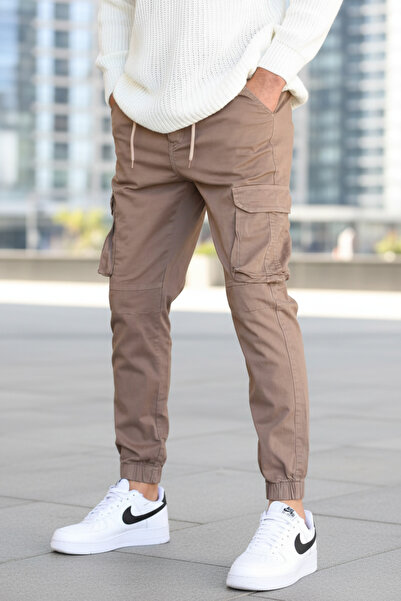 VIKUNYA Men's Premium Quality Cotton Cargo Pants with Side Pockets New Season