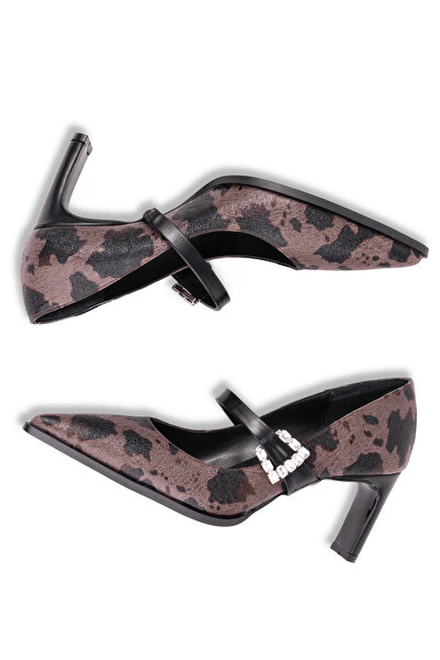 Tasarım Elegant, cu cataramă cu model, în stil modern, cu tocuri, care face d...