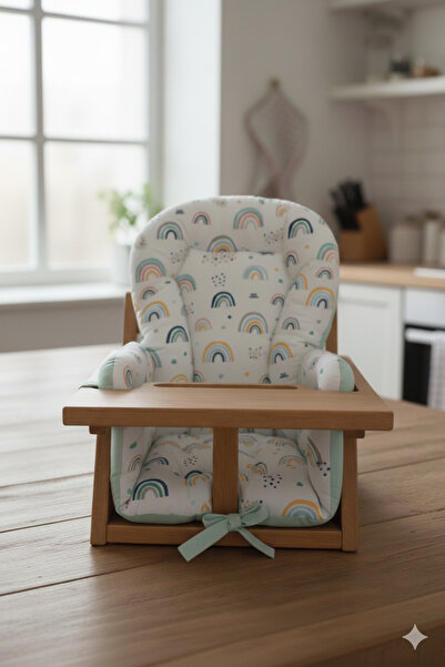 Wenaris Μαξιλάρι καρεκλιού μωρού διπλής όψης από 100% βαμβακερό ύφασμα (ΔΙΑΘΕΤΟΥΝ ΘΕΣΕΙΣ ΖΩΝΗΣ)