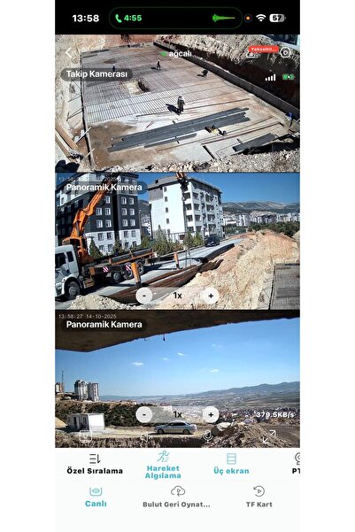 TRCharger Av-s830 Güneş Enerjili Sim Kartlı 4g 6mp Solar Güvenlik Kamerası,10x Zoom,360 Güçlü Batarya