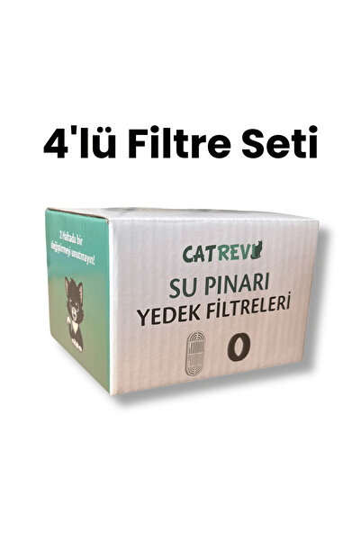 Catrevi Paslanmaz Çelik Su Pınarı için 4 Adet Premium Filtre Su Pınarımızla U...