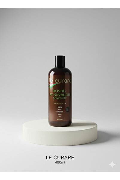 Le Curare Reishi At Kuyruğu Şampuanı Biotin Keratin Saç Dökülmesine Karşı Güç...