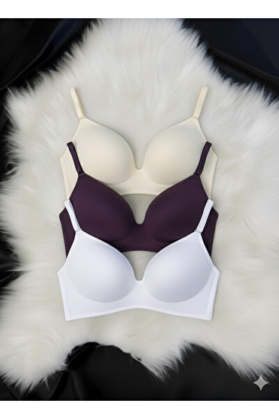 Kerem Giyim Γυναικείο Σετ σουτιέν Lotus χωρίς επένδυση (χωρίς κυλινδρικό στήθ...