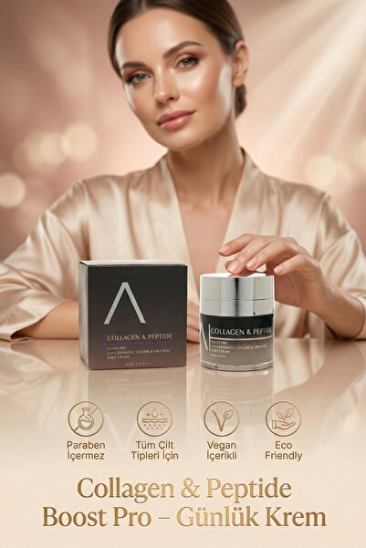 Aceso Cosmetics Kolajen Peptid Içerikli Aydınlatıcı Ve Sıkılaştırıcı Nemlendirici Günlük Yüz Kremi – 50 ml