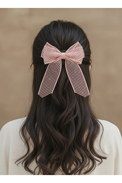 UniqueHandMade مشبك فيونكة من الدانتيل، تصميم يدوي للسيدات البالغات هدية بإبز...