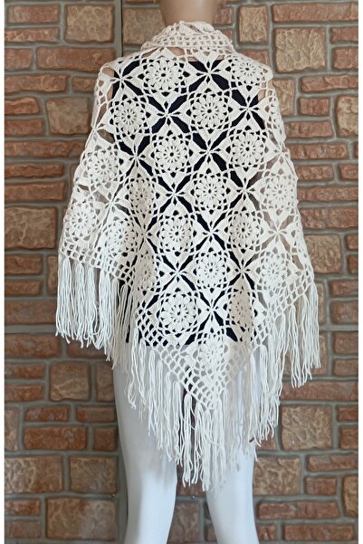 El örgüsü Yadicrochetorgu شال محبوك يدويًا