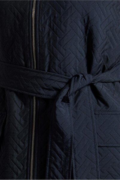 Alvina Belted Quilted Vest 45242