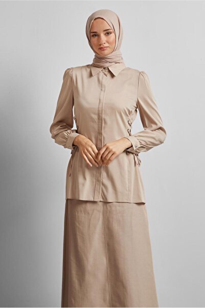 Alvina Lace Detail Bluz 45498