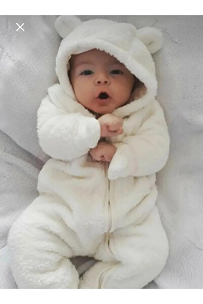 BABYSİ KİDS CLUB Kapşonlu Bebek & Çocuk Peluş Welsoft Tulum (DIŞ VE IÇ ÇİFT TARAFLI WELSOFT PELUŞ YÜNLÜ)