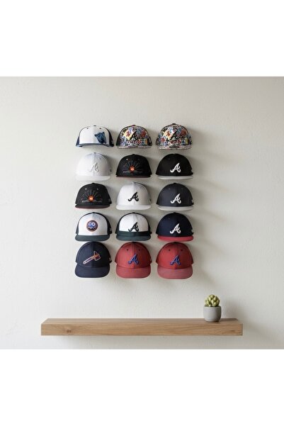 MSD DESİGN Şapka Asma Aparatı Şık Tasarım Şapka Düzenleyici 2 Adet