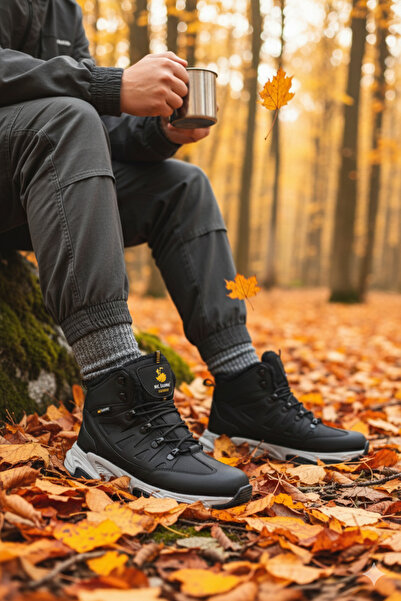 Konfores 2225-حذاء رياضي رجالي للرحلات الخارجية من جامبر بنعل تشريحي مضاد للا...