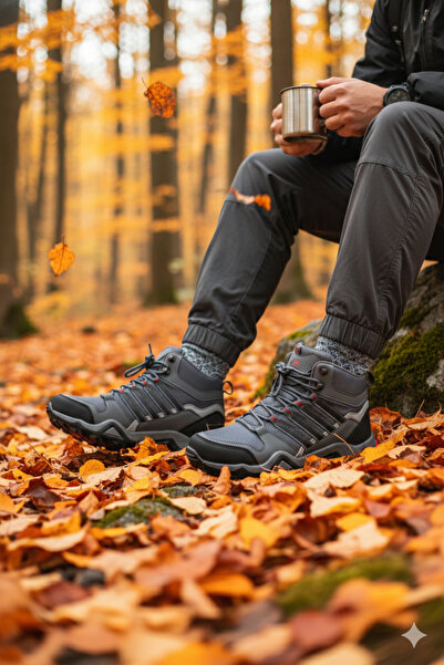 Konfores 2226-حذاء فورزا الرياضي للرجال ذو النعل المضاد للانزلاق والقشرة النا...