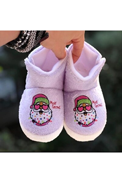 Pandalina Children's Slippers New Year Figured Velcro Girls' Christmas Slippers