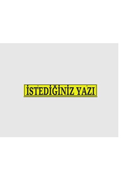 RELATOS 1 Adet (İSTEDİĞİNİZ YAZI) Tır Kamyon Araba Ev Duvar Süsü Vantuzlu Dek...