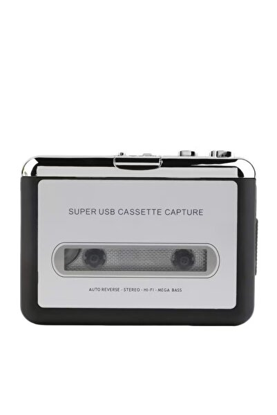 Generic USB Portable Cassette Player – Cassette to MP3 Converter with Earphones, USB Cable & Manual