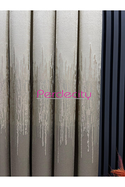 PERDECITY Venetian Pattern Background Curtain 100cm Suitable for Any Room 1X3 Tight Pleats