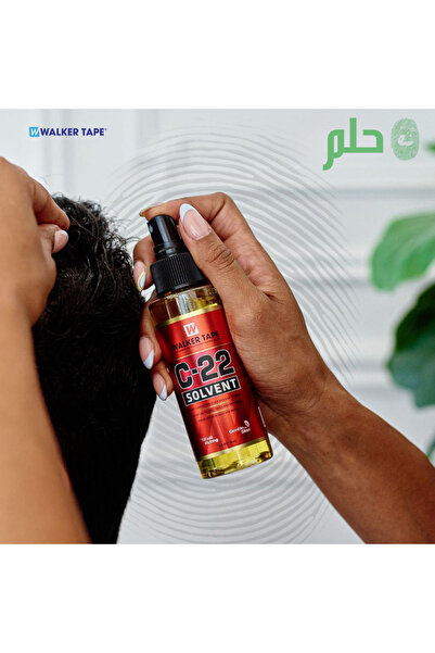 Walker Tape ® C-22 Solvent – 4 fl oz Spray Bottle – Fast-Acting Adhesive Remover for Hair Systems