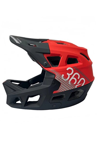 Five Stars Cască integrală Integra Sport Roșu-Negru L (59-61 cm)