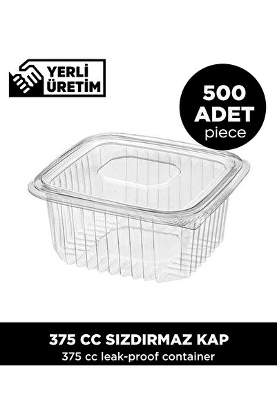 Sepet Doldur 375 Cc Leakproof Cap - 500 Pieces