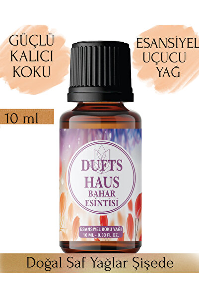 duftshaus Bahar Esintisi 10ml Saf Esansiyel Uçucu Yağ Ofis Ev Salon Mağaza Odası Ortam Kokusu 10 ML
