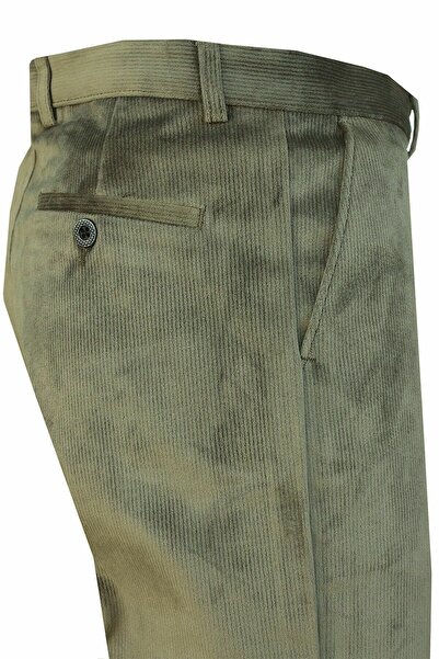 BAW COMPANY KADİFE PANTOLON KLASİK BABA KESİM KIŞLIK ÇİFT CEPLİ