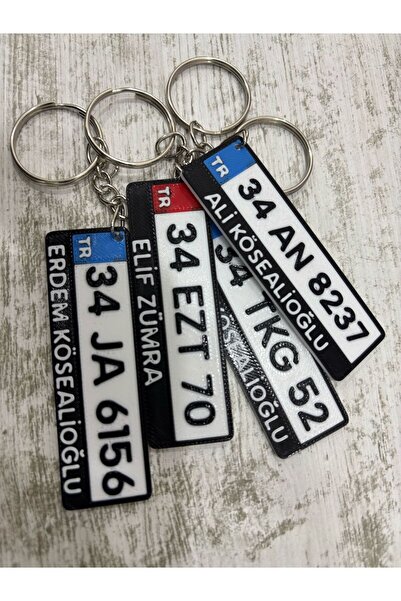 GENERAL Plate Keychain Custom