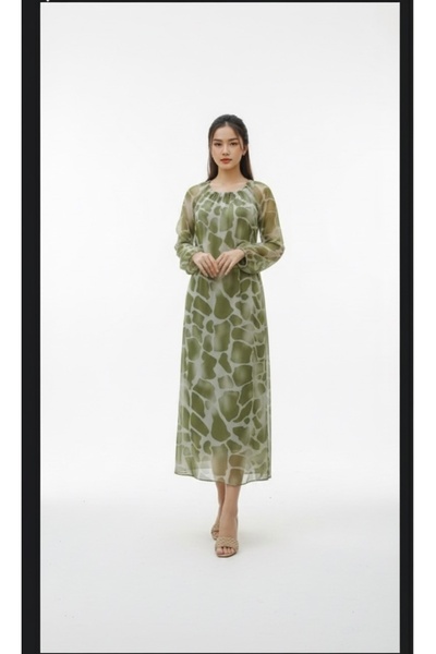 Cb Made In Italy İtalyan ipek elbise