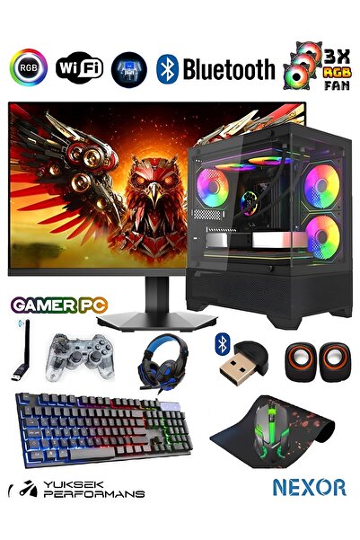 Gaming Game İNTEL CORE i7 16 GB RAM 4GB HARİCİ EK.KA. 256GB SSD + 250GB SATA3...