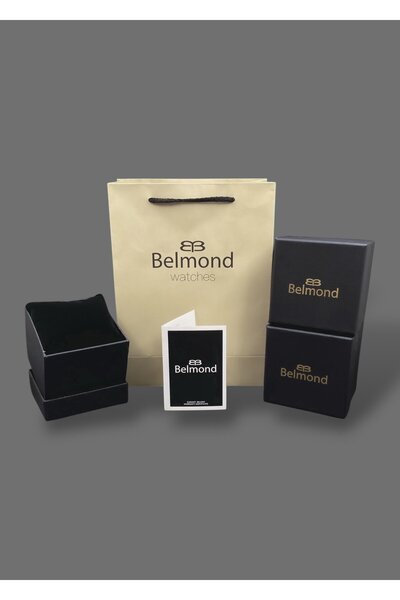 Belmond Original 2 Years Warranty 3 Atm Waterproof Silver Color Steel Cord Women Wristwatch