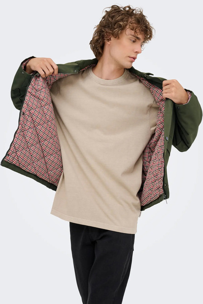 Only & Sons Kosmo Men's Green Jacket (22034856-on)