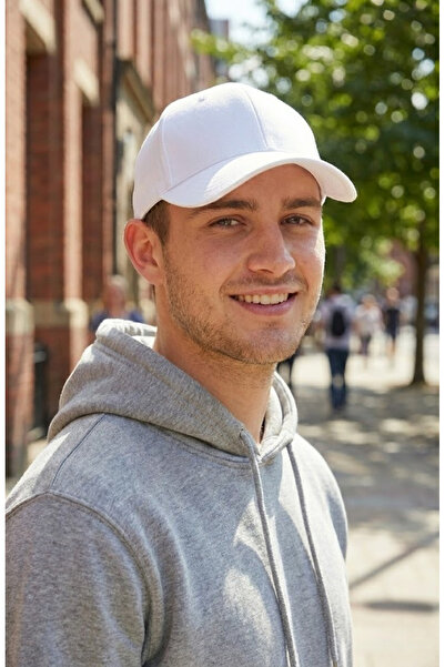 OnMyHead Vintage White Hat