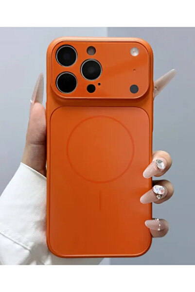 Rivor Apple iPhone 15 Pro Max Uyumlu Kılıf 17 Pro Max Görünümlü Tasarım MagSa...