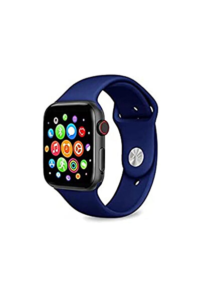 unbranded Blue T5S Smart Fitness Watch with Stepping Meter Heart Rate Monitor for Both Android and IOS