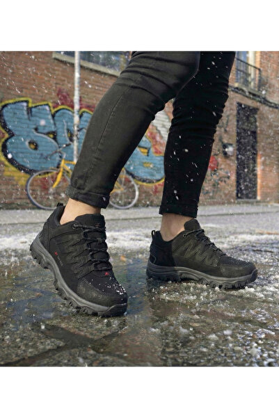 Bonjey Водоустойчиви и гарантирани мъжки обувки за външни условия Черни Удобн...