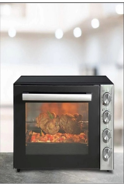 Luxell Luxell Turkish Electric Oven, 70 Liters, 2500 Watts, Black