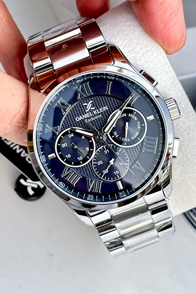 Daniel Klein Marka Tüm Fonksiyonları Aktif Multıfonksiyon Çelik Erkek Kol Saa...