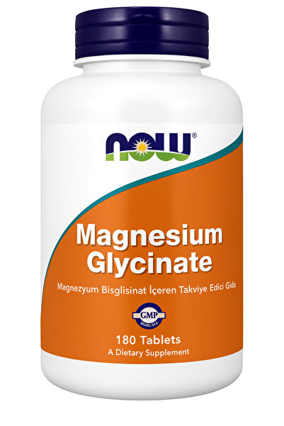 Now Magnesium Glycinate 180 Tablets