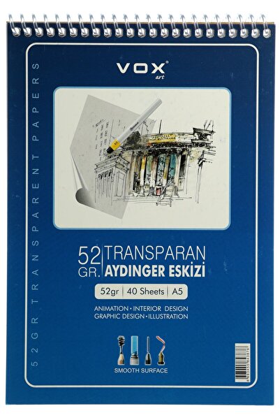 Vox Art A5 Sketchbook - 52 Gr Lighting