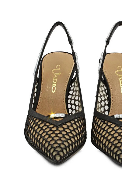 Vario Hakiki Deri İnce Topuklu Kadın Ayakkabı 2507