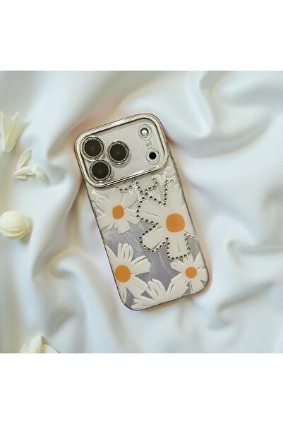 HYPERSOFT iPhone 11 (6.1 Inch) Compatible Patterned Hologram Glitter Lux Case Cover with Camera Protector