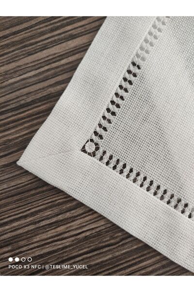 Etuval Linen 3 Parça Salon Takımı (TV ÜNİTESİ, ORTA SEHPA, MASA) Kırık Beyaz....