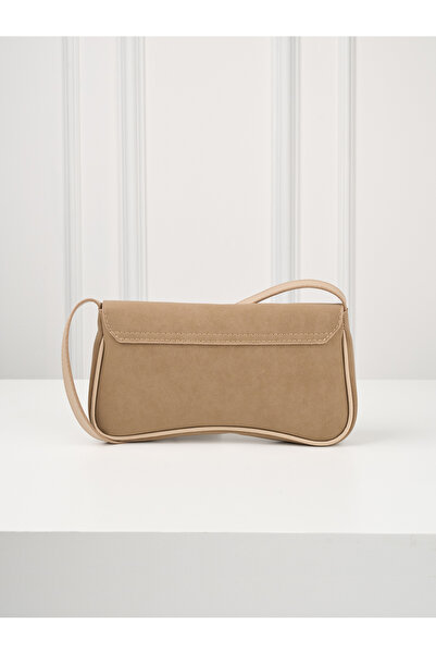 Rivina Liva Women's Vintage Gold Buckle Retro Model Hand and Shoulder Bag