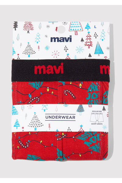 Mavi New Year Themed Printed Boxer 0912134-32421