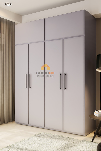 HOMECC İNTERİOR Adhesive Foil - Super Matte Lilac - Furniture Wall Door - 120cm Width - Sm932