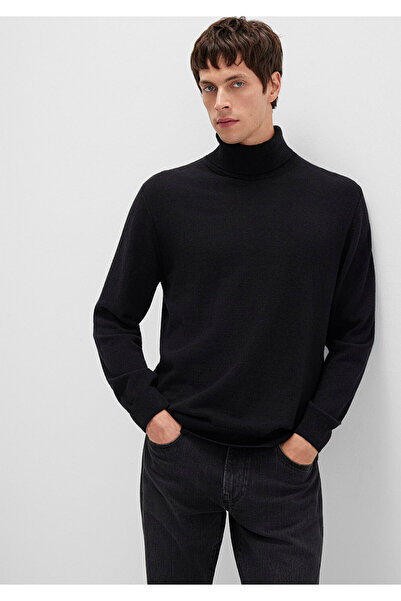 Mavi Wool Blend High Neck Black Sweater Regular Fit / Regular Cut 0710372-900