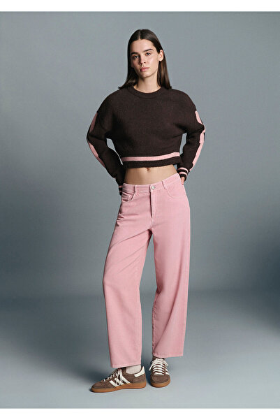 Mavi Pink Velvet Trousers 1011174-70971