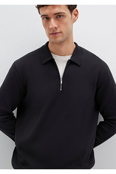 Mavi Men's Black M0710337-900 Sweater