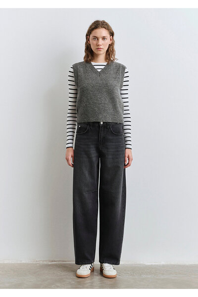 Mavi Wool Blended Anthracite Sweater Slim Fit / Slim Fit 1710711-87829