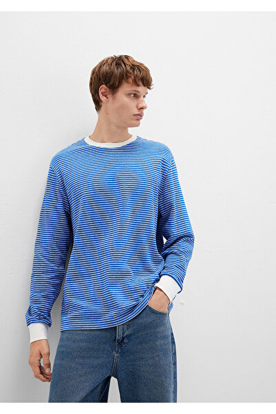 Mavi Ριγέ μπλουζάκι Loose Fit / Χαλαρή Άνετη Εφαρμογή 0613038-81330